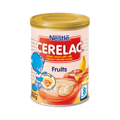 Cerelac Fruits Tin – 400g (12 Pack)