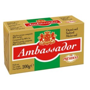 Ambassador Butter Block Salted 200g