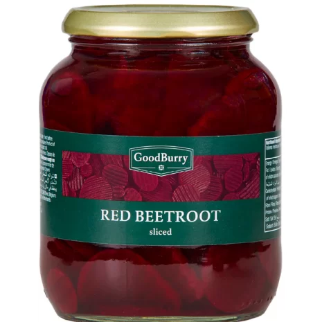 red sliced beetroot