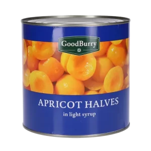 Apricot Halves in Syrup Goodburry 820g