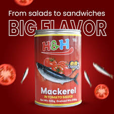 H&H Mackerel in Tomato Sauce 425g