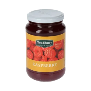 Fruitspread Raspberry Goodburry 25% Fruit 450 GM
