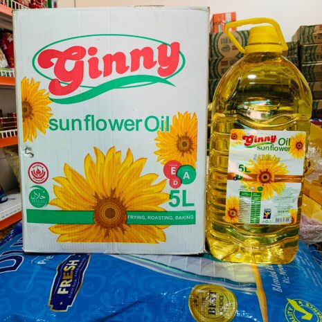 Ginny Sunflower Oil 5L