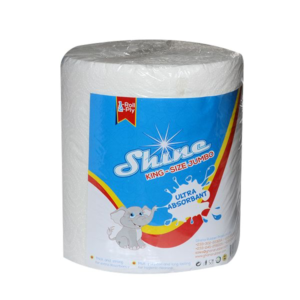 Shine King Size Jumbo Roll Ultra Soft Paper Towel 2 Ply (2pk)