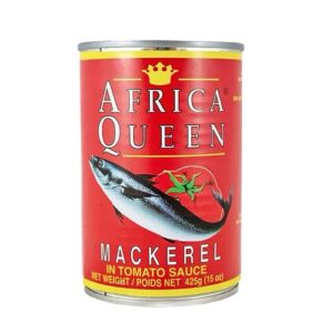 African Queen Mackerel in Tomato Sauce 425g