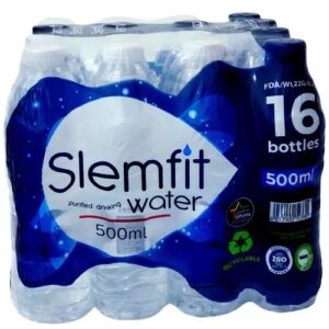 SlemFit Natural Mineral Water 500ml (16 pcs)