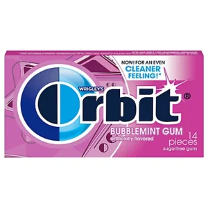 Orbit Bubblemint Gum (14 pieces)