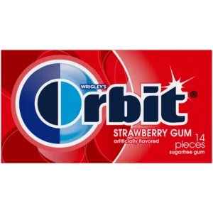 Orbit Strawberry Gum (14 pieces)