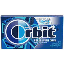 Orbit Peppermint Gum (14 pieces)