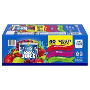 Capri-Sun 100% Juice 177ml* 40 Variety Pack