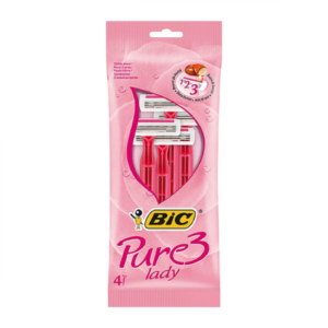 BIC Pure 3 Lady Shaver (4 sachet)