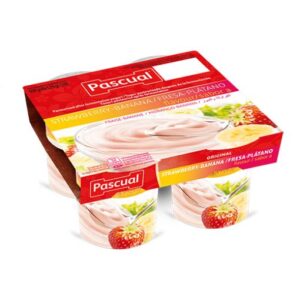 Pascual 120g x4 Strawberry-Banana