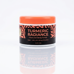 AB Essentia Tumeric Radiance Face and Body Scrub 250g